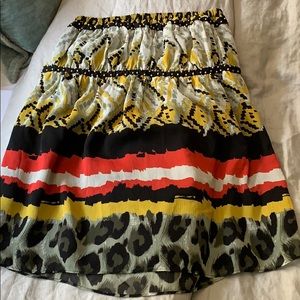Mixed pattern Tube Top